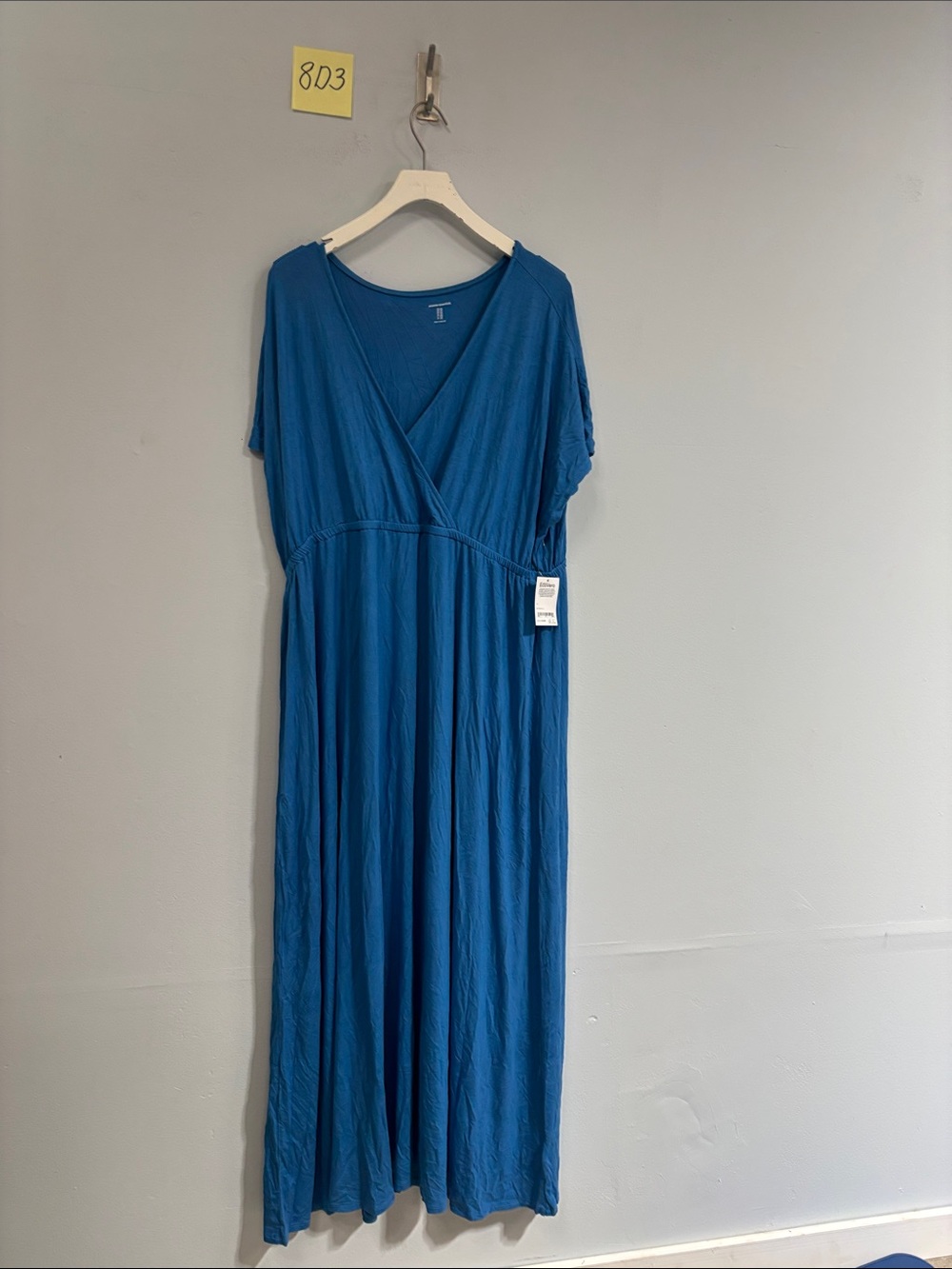 Amazon essentials xxl NWT blue dress